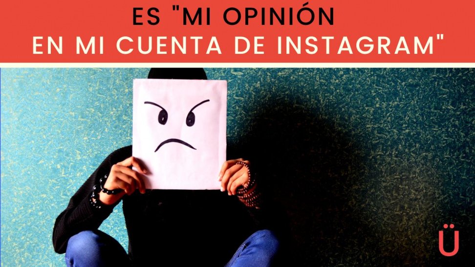 puedo decir lo que yo quiera en mi cuenta de instagram
