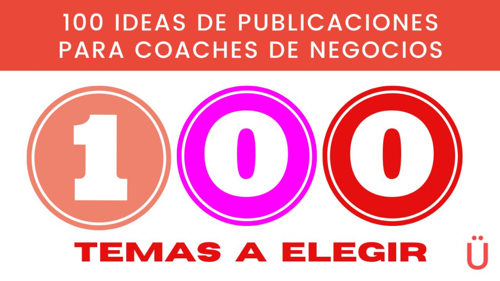 ideas para publicaciones en redes sociales para coaches de negocios