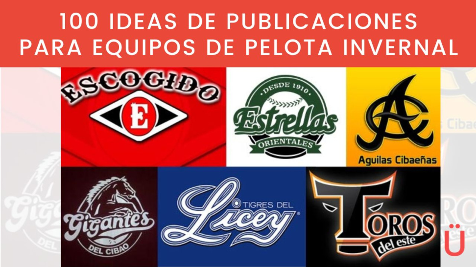 marketing digital para equipos de pelota invernal baseball beisbol republica dominicana