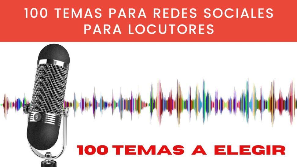 temas para marketing digital y redes sociales para locutores